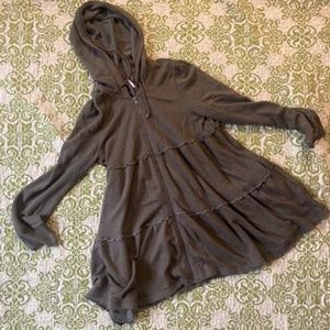 Free people baby doll jacket Olive